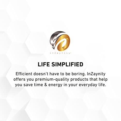 Dual Flame Butane Torch Gun - Refillable Luxury Hand Held Mini Blow Torch for Cooking, Creme Brulee, Soldering, Welding, & Resin Art - Adjustable inZaynity