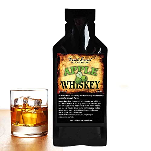 Apple Whiskey Essence | Bootleg Kit Refills | Thousand Oaks Barrel Co. | Gourmet Flavors for Whisky Sour Cocktails | Old Fashioned Mixers and Cooking THOUSAND OAKS BARREL