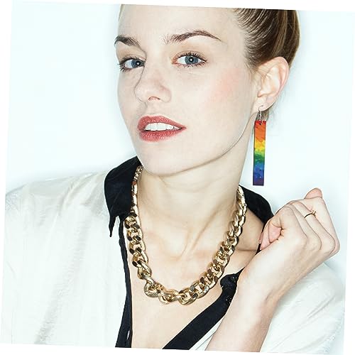 VILLCASE 5 Sets Blank Wood Earrings Unfinished Earring Pendants Blank Earring Unfinished Earring Tags Earring Jump Rings Earring Blanks Earring VILLCASE