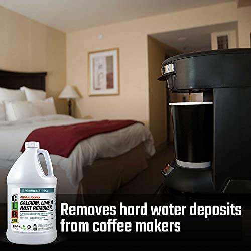 CLR PRO Calcium, Lime and Rust Remover, 1 Gallon Bottle CLR