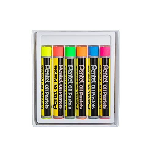 Pentel Arts Fluorescent Oil Pastels Pentel