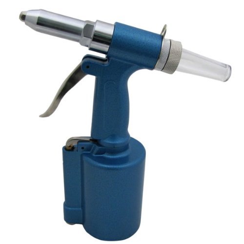 Air Powered Rivet Gun Pneumatic Riveter Gun Air Hydraulic Riveter Blind Rivet Gun (Rivet Nozzle Adapters Included) EZ Travel Collection