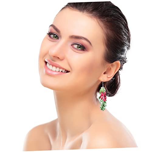 Anneome 5 Pairs Sublimation Earrings Bracelet Blanks for Jewelry Making Earring Blanks for Sublimation Printing Earring Hooks Teardrop Earrings DIY Anneome