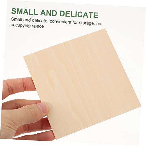 COHEALI 5pcs Board Accessories for Grilling Fish Plank Sign Making Kit Unfinished Wood Planks Unfinished DIY Wood Planks Hardwood Cut to Size Wooden COHEALI