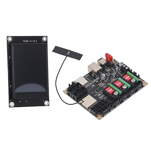 3D Printer Control Board MKS DLC32 V2.1 32 Bit Control Board with WiFi 2.4 Inch TS24 R V2.1 Touch Screen Laser Engraving Machine Main Board Hyuduo