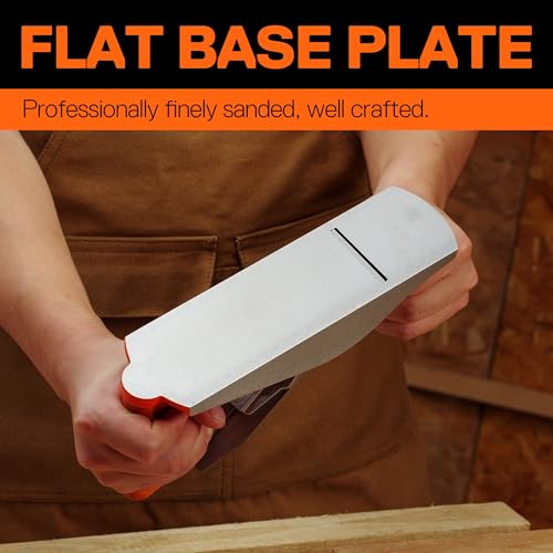 JORGENSEN No.4 10" Wood Planer, Hand Planer for Woodworking, Hand Plane, Wood Plane, Jack Plane for Trimming, Wood Planing, Craft - Smoothing Plane Jorgensen