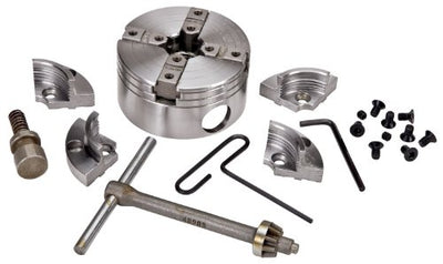 Delta Industrial 46-461 Reversible Nova G3-D Woodturning Chuck, Silver