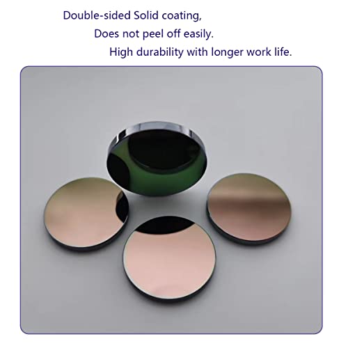 LD-Teemm GaAs CO2 Laser Focus Lens, 20mm Laser Focal Lens Laser Mirror for CO2 Laser Cutting Engraving 40W-150W Machine, Diameter(Dia.) 20mm/ 0.79", LD-Teemm