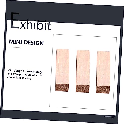 VILLCASE 3pcs Engraving Material Beginners Carving Blocks Carving Blocks Craft Basswood Carving Blocks Unfinished Wooden Cubes t Tool Wood Tools Wood VILLCASE