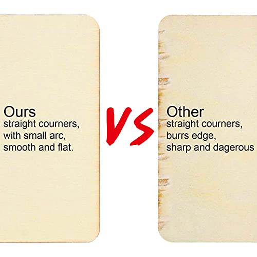 30 Pieces 5 Inch Scrabble Style Tile Stencil Letters with 50 Pieces Unfinished Square Wood 5 Inch for Home Decor & DIY Projects, Family Names CZONG