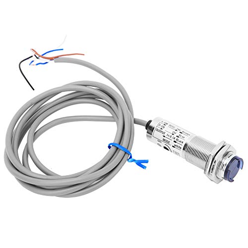Proximity Sensors CDD-40N 18MM 4 Wire Inductive Proximity Sensor Detection Switch NPN DC12-24V 10-30mm Sensing Dist,Fiber Optic Sensor Garosa