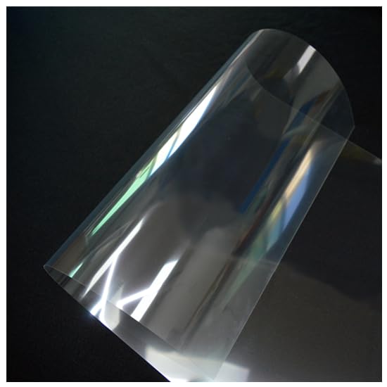 Clear Blank Stencil Sheet for Cricut. 8 Pack 12" x 24" 7.5mil/0.19mm Thick .Gift, Silhouette, Acetate Template Material,Craft Plastic Sheets HOOLOURUM