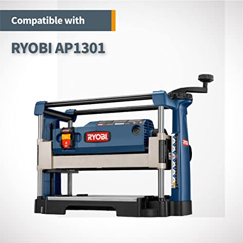 POWERTEC 13 Inch Planer Blades for Ryobi AP1301 Planer, Replacement for AC8630 Planer Knives, Set of 2 (12826) POWERTEC