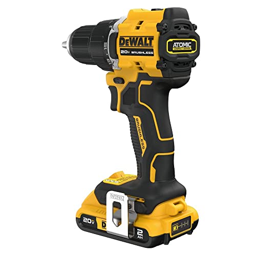 Dewalt DCD794D1 20V MAX ATOMIC COMPACT SERIES Brushless Lithium-Ion 1/2 in. Cordless Drill Driver Kit (2 Ah) DEWALT