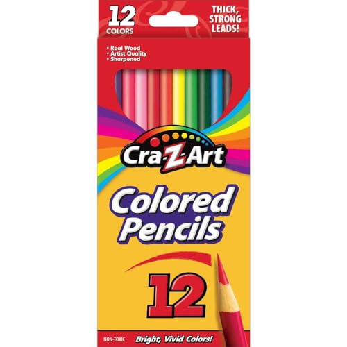 Colored Pencils, 12 Count Generic