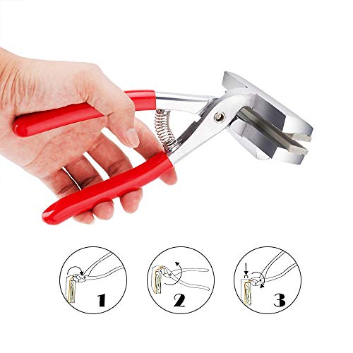 Arrtx Alloy Art Tool Extra Wide Canvas Pliers with Padded Spring Return Handle for Stretcher Bars Artist Framing Tool Arrtx