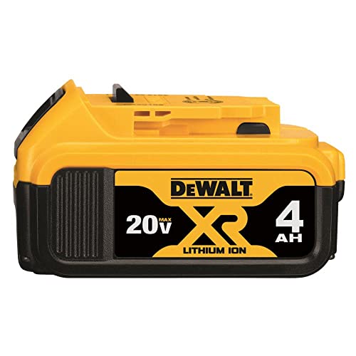 DEWALT 20V MAX Battery, Premium 4.0Ah (DCB204) DEWALT