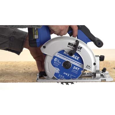 Kobalt 24-Volt Max 6-1/2-in Cordless Circular Saw Brake Kobalt