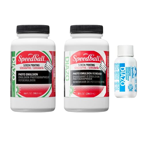 Speedball Art Products Diazo Photo Emulsion Kit for Screen Printing Speedball