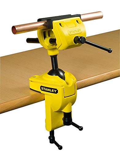 Stanley 1-83-069 MaxSteel Multi Angle Hobby Vice, Yellow/Black Stanley