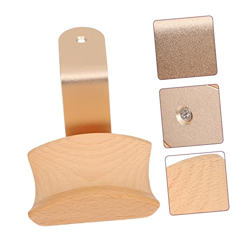 SUPVOX 1 Pc Solid Wood Headphone Stand Desk Headset Holder Headset Rack Headphones Holder Headphone Rack Headphone Hanger Storage Rack Headphone SUPVOX