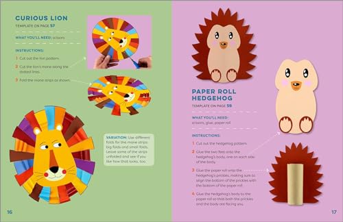 Paper Crafts for Kids: 25 Cut-Out Activities for Kids Ages 4-8 Rockridge Press