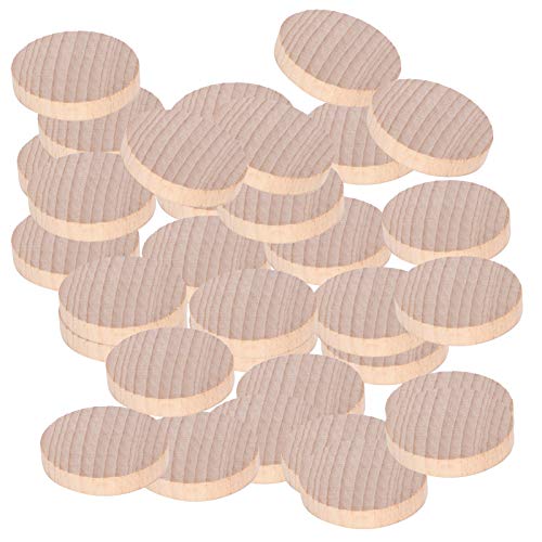 Bulk Wood Circles - 1/2 Inch Thick - Unfinished Wood Circle | Wood Round |  DIY | Door Hanger | Sign 