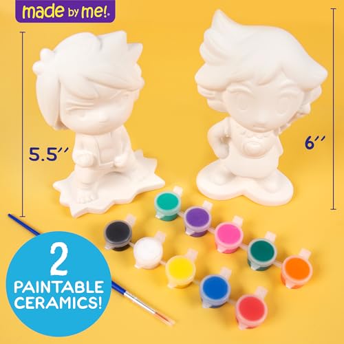 Made By Me Paint Your Own Anime Figurines, Art Supplies for Anime Enthusiasts, Kids Arts & Crafts Painting Kit, Creative Toys for Kids, Arts and Made By Me