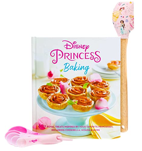 Disney Princess Baking Gift Set Edition: 60+ Royal Treats Inspired by Your Favorite Princesses, Including Cinderella, Moana & More WoodArtSupply