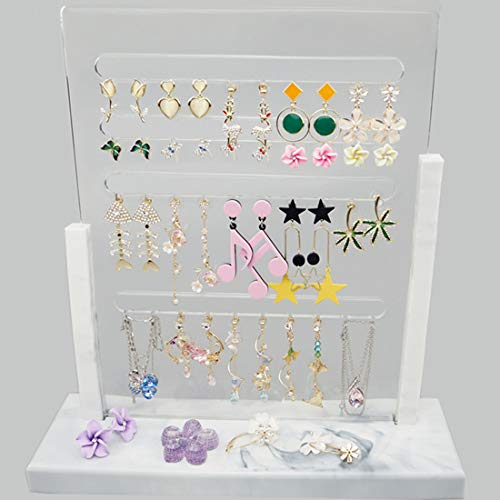 FineInno Resin Molds Earrings Organizer Jewelry Display Stand Silicone Molds Epoxy Molds Makeup Jewelry Display Tray Molds for DIY Casting Crafts FineInno