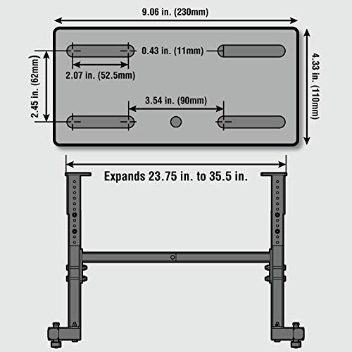 WEN LA8800 225-Pound Capacity Height Adjustable Steel Lathe Stand WEN