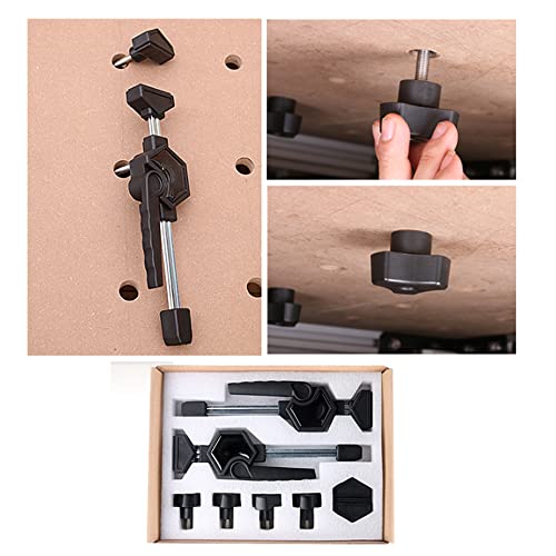 Singring Clamping Elements Workbench Dog Holes Clamp Adjustable Screw Clamp For Woodworking Fixed Hold (19mm) Singring