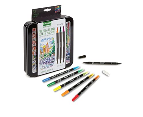  Crayola Clicks Washable Markers with Retractable Tips