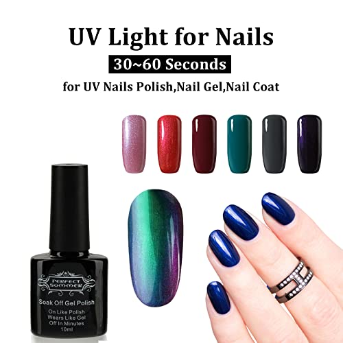 Uv Curing Light for Resin,Uv Resin Light Curing for Epoxy Crafts,Uv Resin Curing Light Box for LCD SLA Dlp 3D Resin Printer 405nm,Large Uv Light for I0DO