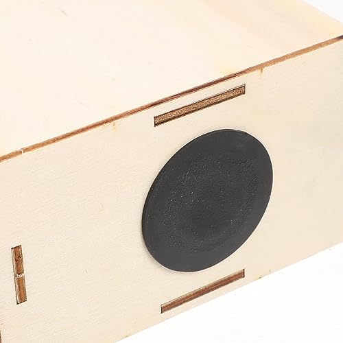 Kisangel 15 pcs Paintable Piggy Bank Unfinished Wooden Houses for Crafts Paint Birdhouse Change DIY Saving House for Money Crafting Banks Kisangel