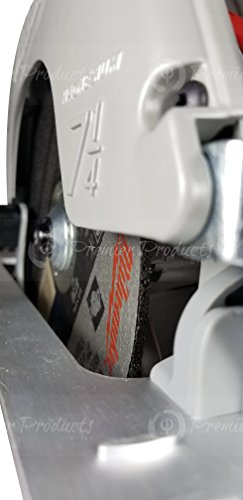 Milwaukee 5 Pack - 7 Inch Cut Off Blades For 7.25" Circular Saws - Aggressive Cutting For Metal & Stainless Steel - 7" x .09 x 7/8-Inch Milwaukee