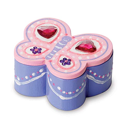 Melissa & Doug Created by Me! Butterfly Box Wooden Craft Kit Melissa & Doug