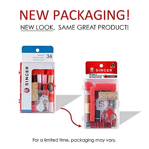 SINGER 00279 Sewing Kit in Storage Box SINGER