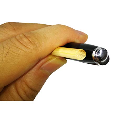 Fartime 12 Inch Long and 16 Inch Long Natural Blank Round Unfinished Bamboo Dowel Rods Craft Sticks Craft Projects,60 Pieces(0.24 Inch Diameter) Fartime