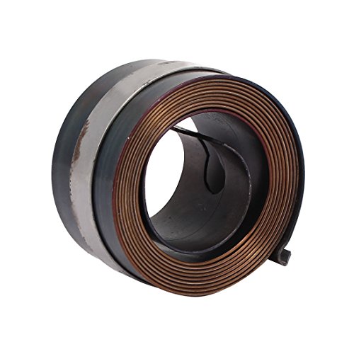 uxcell® 25mm Width Auto Reset Drill Press Quill Feed Return Coil Spring Gray uxcell