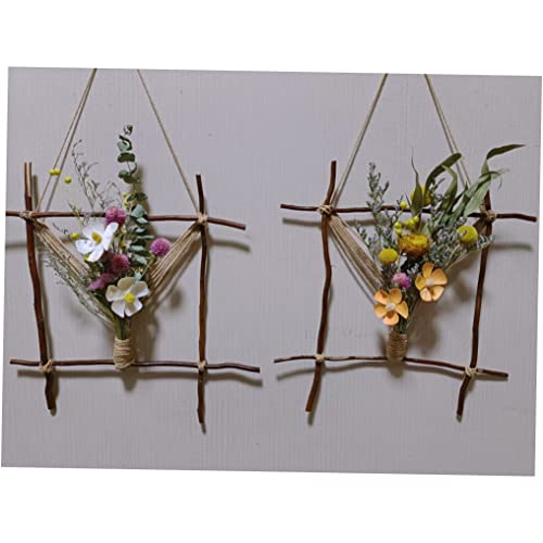 COHEALI 40pcs Branch Home Accessories Wooden Decor Wood Trim Wood Log Branches Craft Sticks Natural Tree Branch Twigs Craft DIY Branch DIY Craft COHEALI