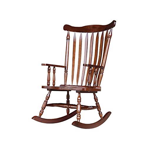 International Concepts Solid Wood Rocker, Espresso IC International Concepts