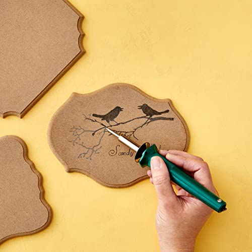 12-Pack MDF Unfinished Wood Plaques, 7.2x5 Inch Mini Boards, Rustic-Style Signs, Natural Signboards for Home Decor and DIY Projects, 6 Designs, 2 of Juvale