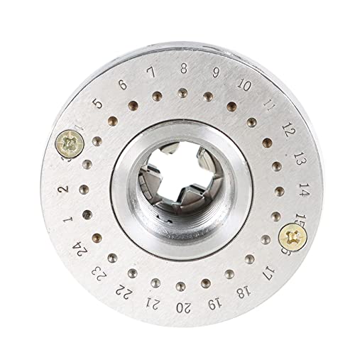 Findmall 2-3/4 Inch 4 Jaw Self-Centering Keyed Lathe Chuck Set Wood Lathe Chuck with 1-Inch x 8TPI Thread findmall