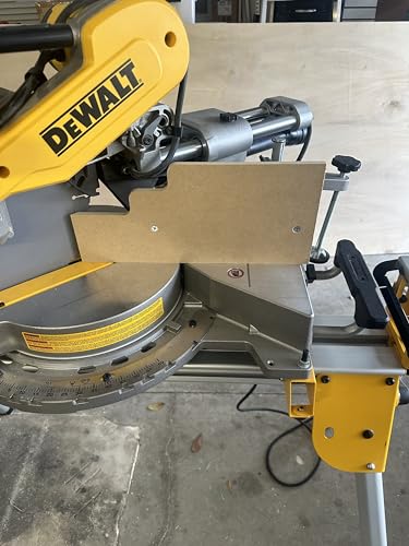 Carve Tech Miter Saw Zero Clearance Fence | Compatible with Dewalt Sliding Compound Miter Saws DHS780, DHS790, DWS779, DWS782 and DWS780 Dewalt Miter Carve Tech