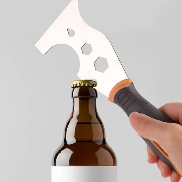 MulWark 16-in-1 Painter's Tool,3” Putty knife Drywall Paint Scraper,Multi-Painter's Stainless Steel Tool,Spealloy Paint Scraper, Taping knife,Hammer MULWARK