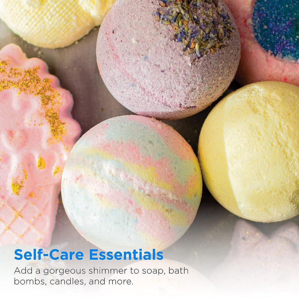 Mica Powder Pearlescent Color Pigment - Art Set for Resin Epoxy - for Soap Making, Nail Polish, Lip Gloss, Eye Shadow, Slime & Candle Jars - 10G, 24 WoodArtSupply