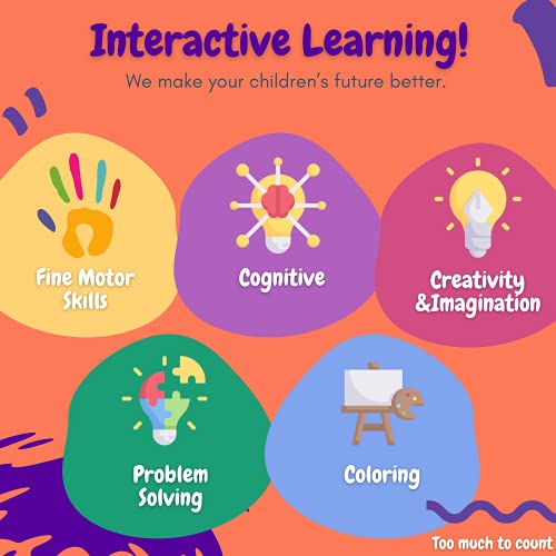 BEKILOLE Wooden Number Puzzle for Toddler Activities - Montessori Toys for Toddlers Shape Sorting Counting Game for Age 3 4 5 Year olds Kids - BEKILOLE