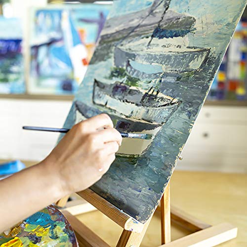 GOTIDEAL Bulk Canvases for Painting, 5 x 7 inch Value Pack of 40, Gesso Primed White Blank Canvas Boards - 100% Cotton Art Supplies Canvas Panel for GOTIDEAL