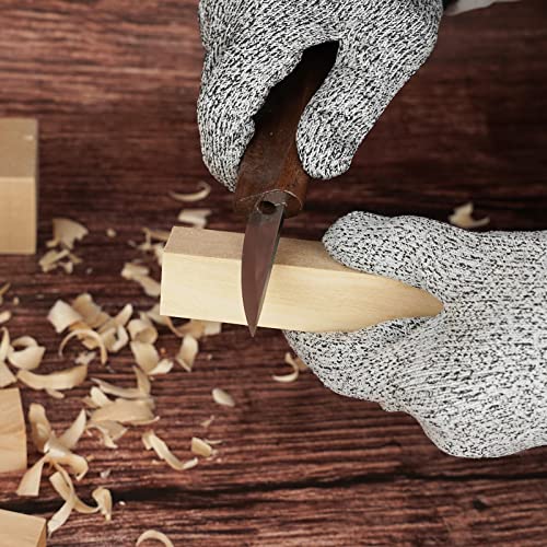 Basswood Carving Blocks, 19PCS Whittling Wood Blocks Wood Carving Kit with 3 Different Sizes, Bass Wood for Wood Carving Easy to Use, for Kids and K KERNOWO